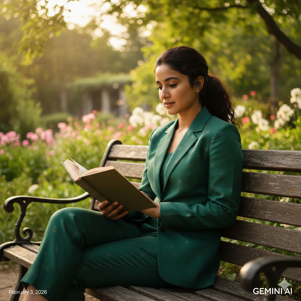 8K Ultra Realistic Indian Girl in Green Suit – Gemini AI Photo Prompt Copy Paste Trending Prompt