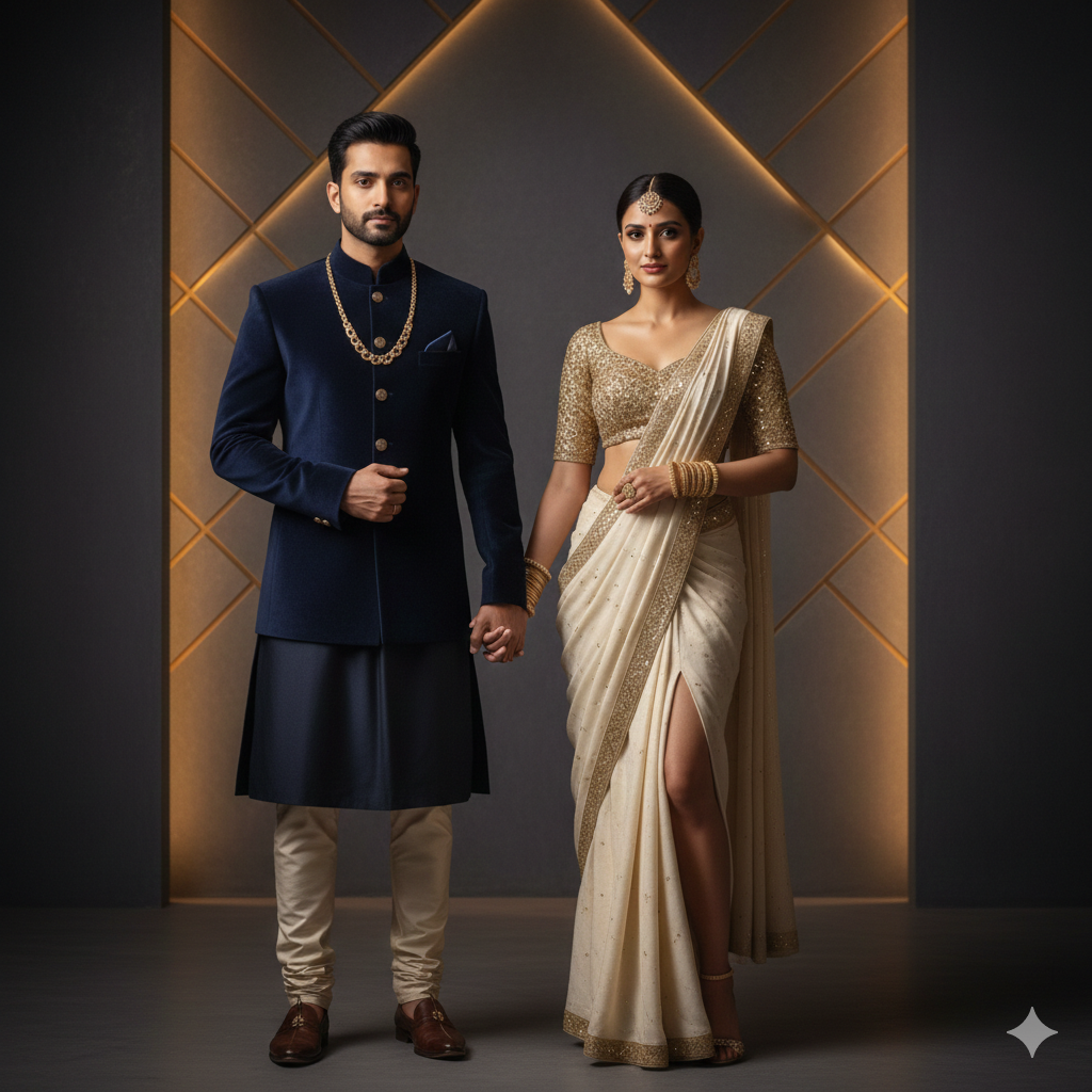 Top 10 Gemini AI Photo Prompt Copy Paste for Indian Couple – Ultra 4K AI Images