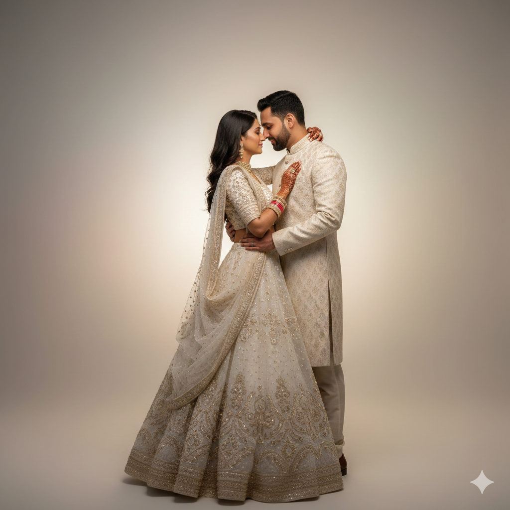 Gemini AI Photo Prompt Copy Paste for Couple Photos – Studio Quality 8K Results