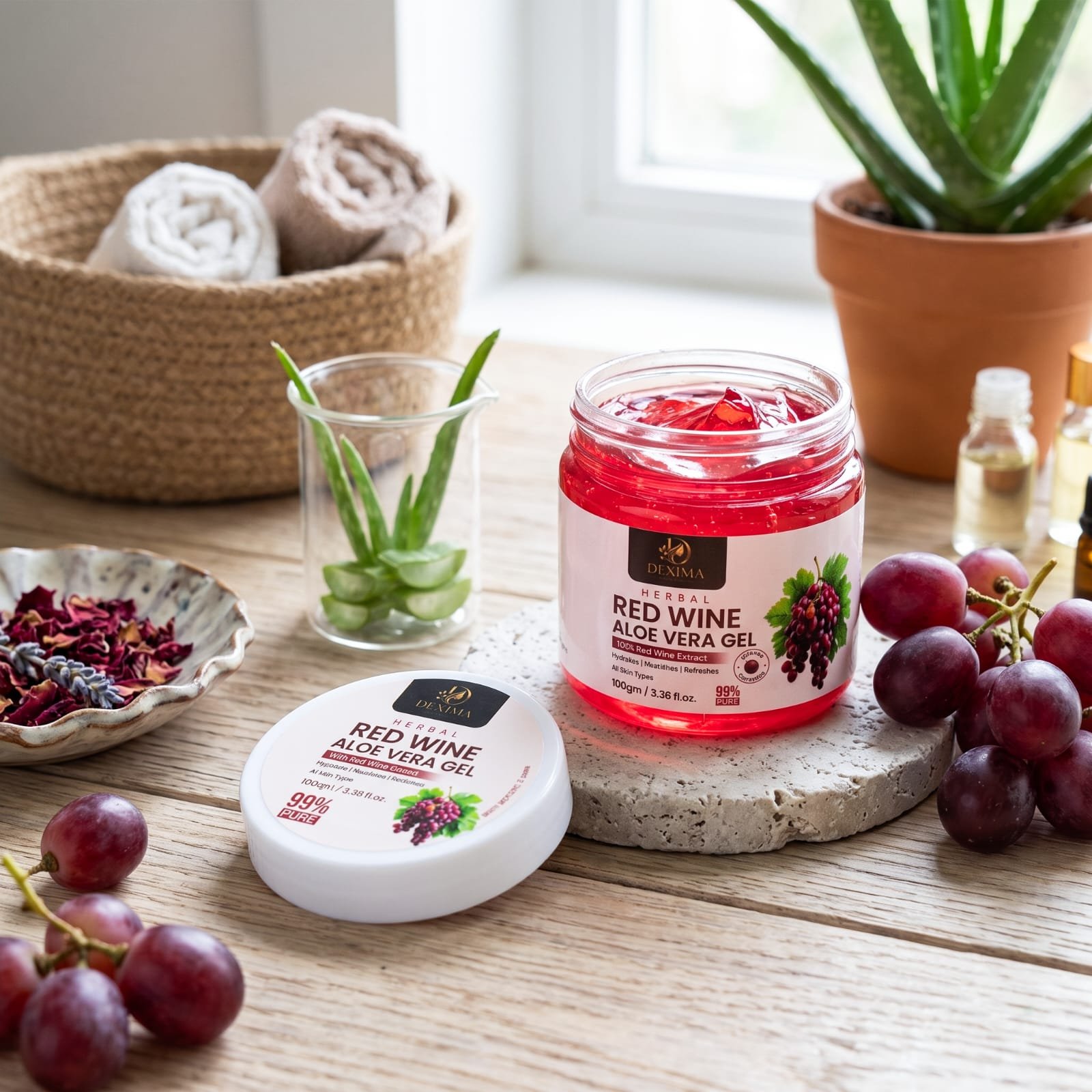 Red Wine Extract Skin Whitening & Brightening Herb